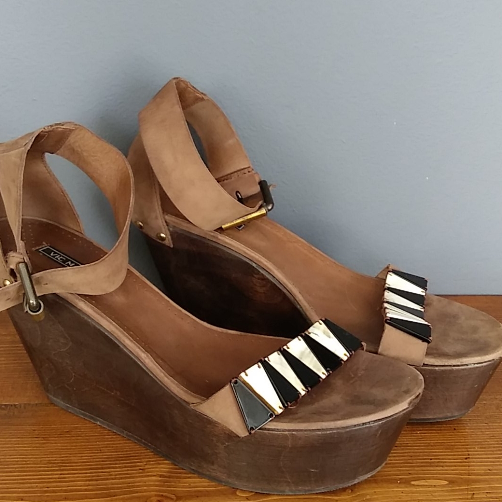 Vic Matie Wedge Sandals